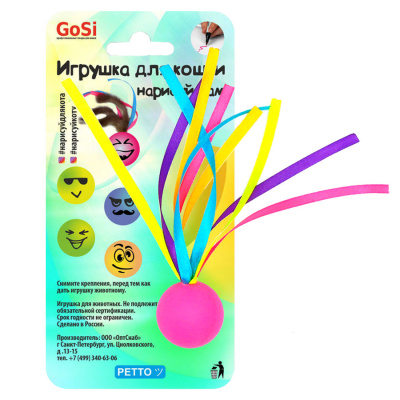 Игрушка GOSi для кошек "Нарисуй для кота" лента